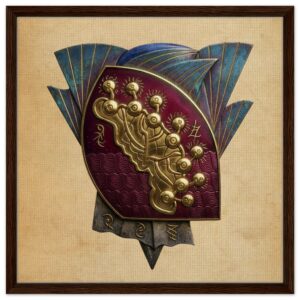 Framed Canvas 60 x 60