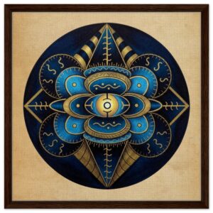 Framed Canvas 60 x 60